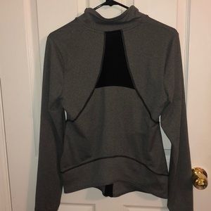 Women’s Champion gray athletic jacket